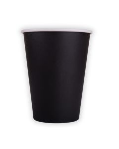 16oz - Paper Hot Cups - Black 