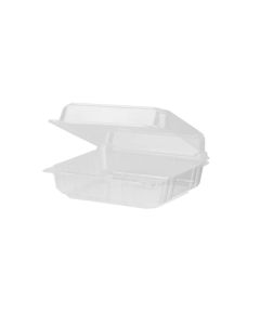 9" x 9" - PLA Hinged Containers