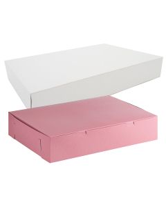 Premium 16" x 11.5" x 2.5" - Pink or White 