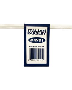 9" Generic Italian Parsley Label Ties