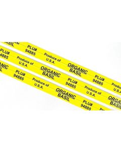 8" Organic Basil Twist Ties