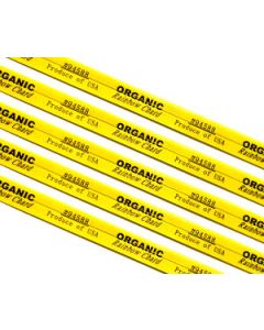 12" Organic Rainbow Chard Twist Ties