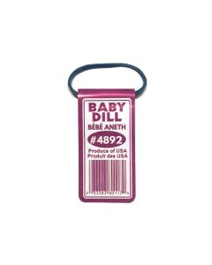 #12 Generic USA Baby Dill Blue Rubber Band Tag