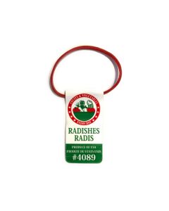 #16 Generic USA Radish Rubber Band Tag