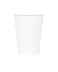 12oz - Paper Hot Cups - White 