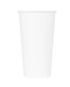 20oz - Paper Hot Cups - White