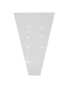 Small - Clear Flower Sleeves - 2,000/CS