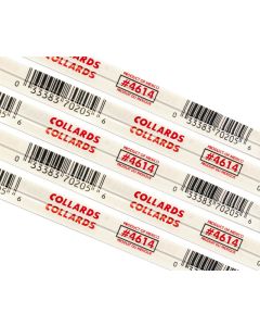 12" Generic Mexico Collard Twist Ties