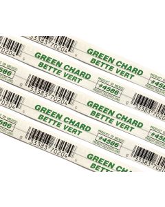 12" Generic Mexico Green Chard Twist Ties