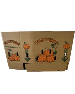 36" TRI-WALL PUMPKIN SAFETY BIN